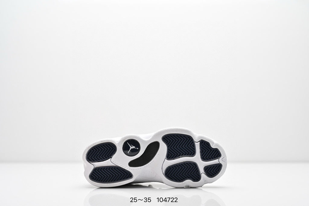Jordan 13 children's shoes" dark blue, white"