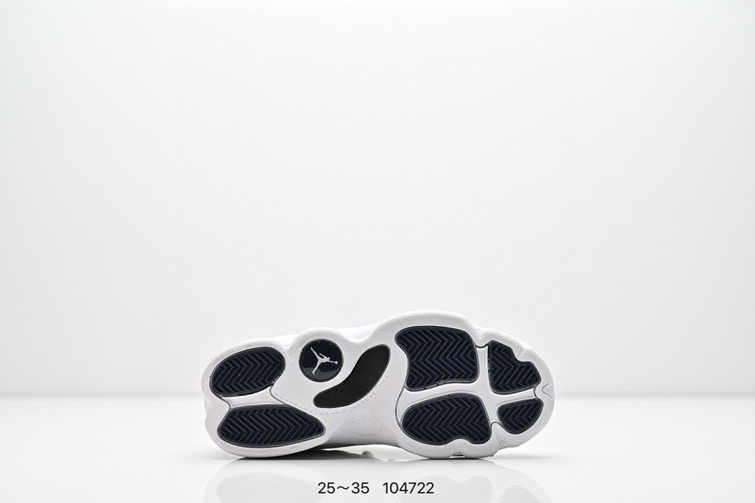 Jordan 13 children's shoes" dark blue, white"