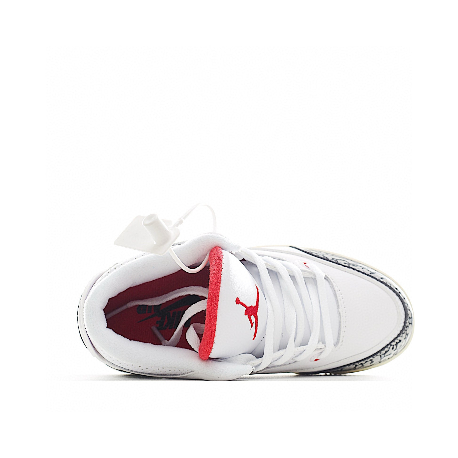 Joe 3 air cushion bottom children's shoes" white, black, cream"