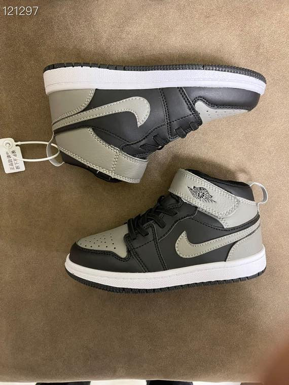 Joe's high-top Velcro children's shoes" black"