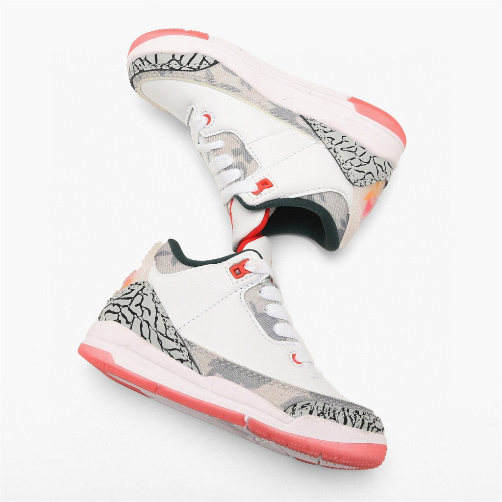Jordan AJ3 children's shoes" white, pink"