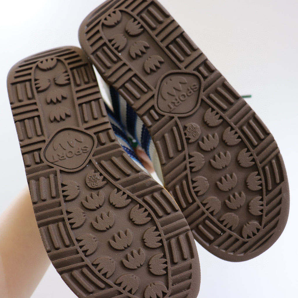 Adidas training hollow mesh panel shoes" white, blue"