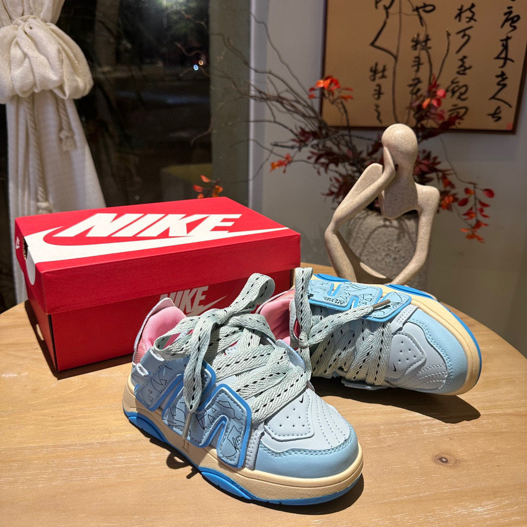 Nike overseas limited edition joint Velcro " sky blue"