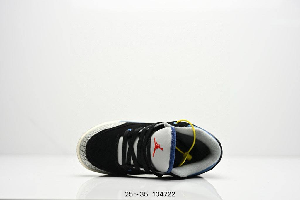 Joe 3"black, blue"