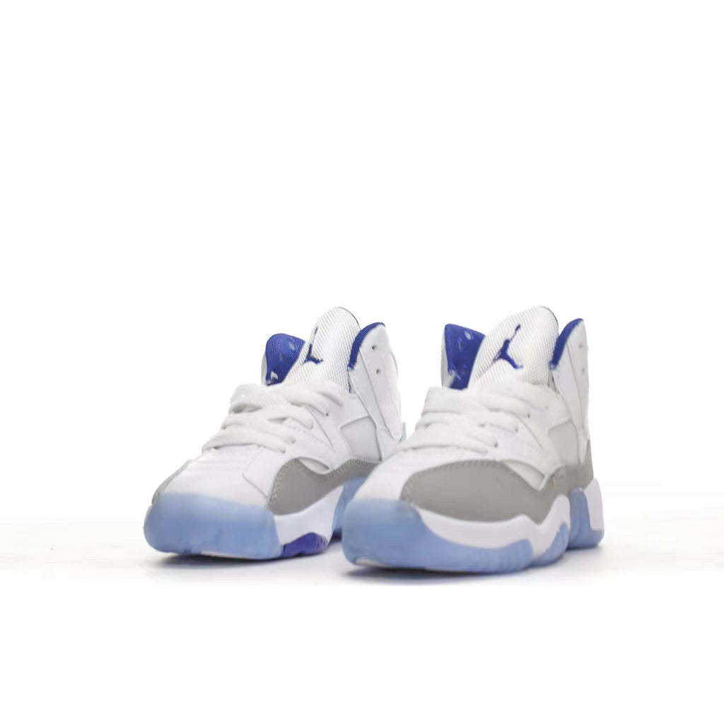 Jordan 612 series" white, grey, blue"