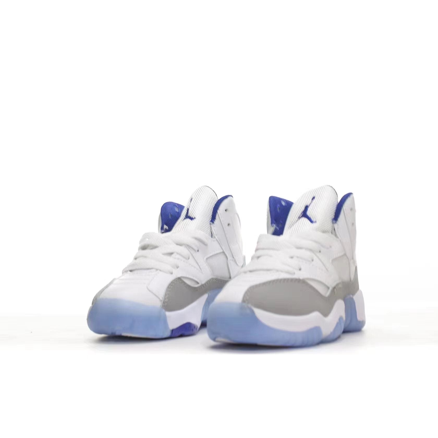 Jordan 612 series" white, grey, blue"