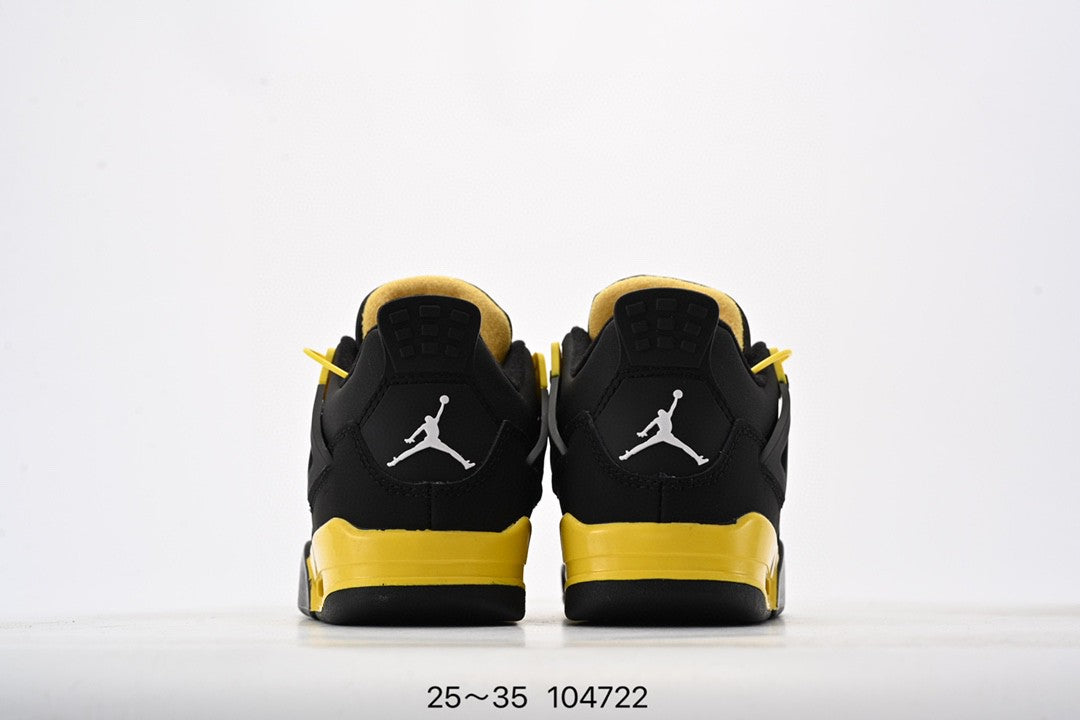 Joe 4 air cushion high quality children's shoes " black, yellow"