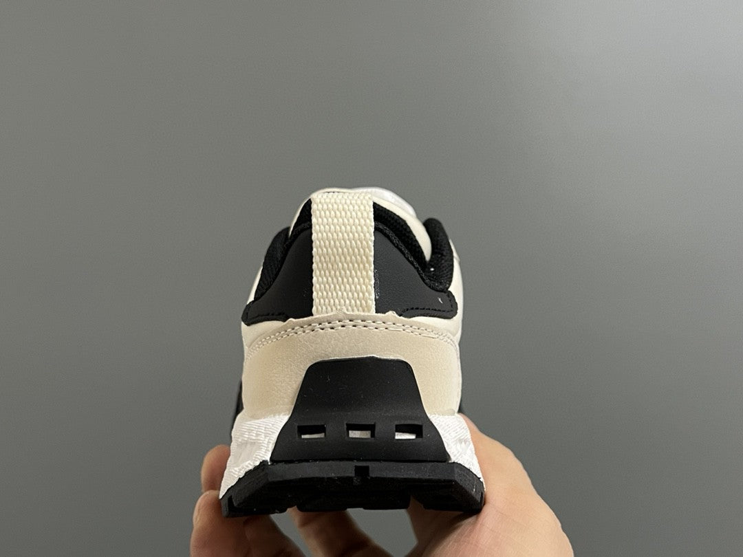 Adidas lock buckle children's dad sports shoes" cream, white"