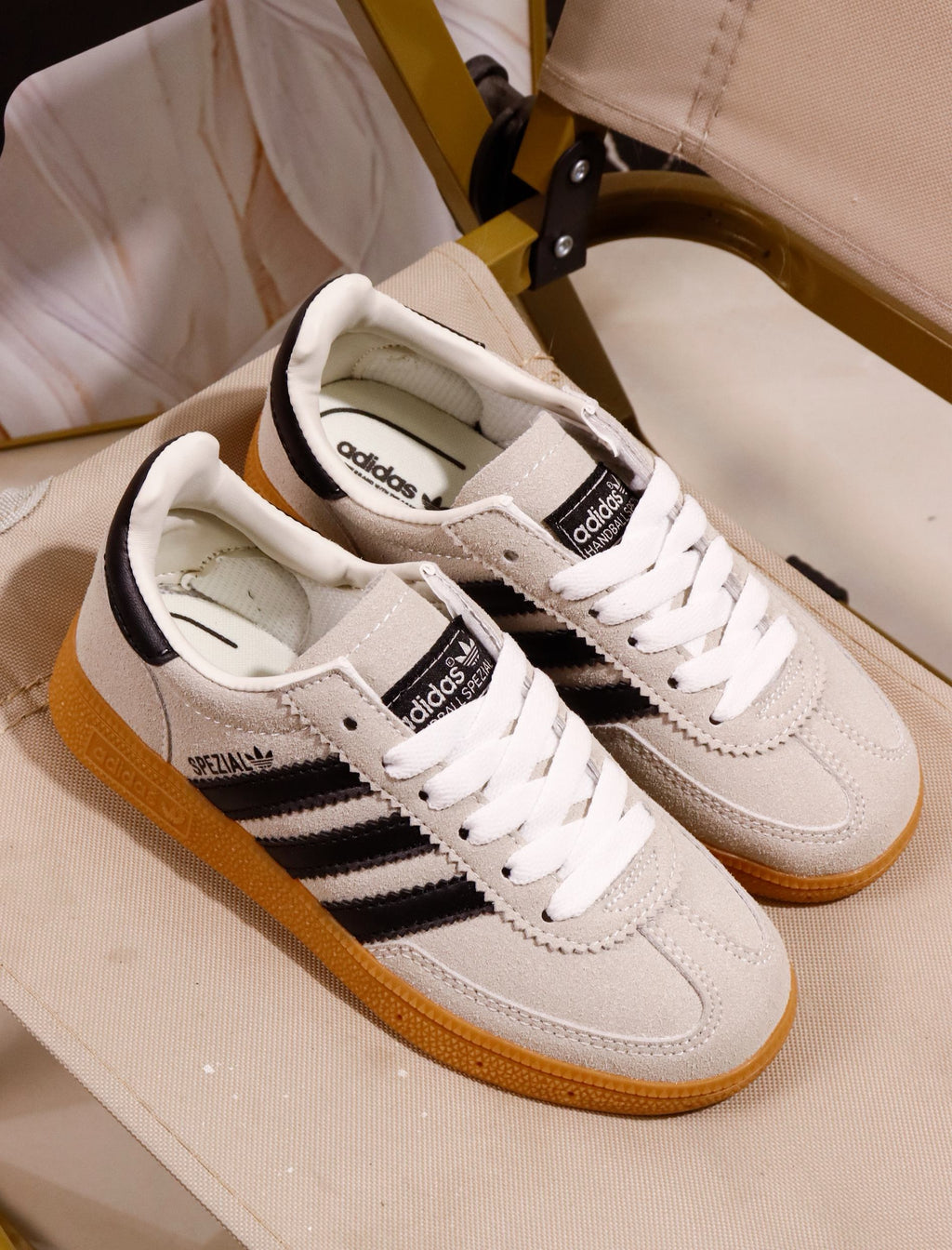 Adidas Dexter II casual children's sneakers" gray"