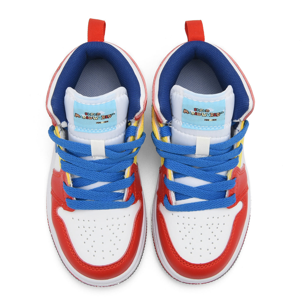 AJ-127" white, red"