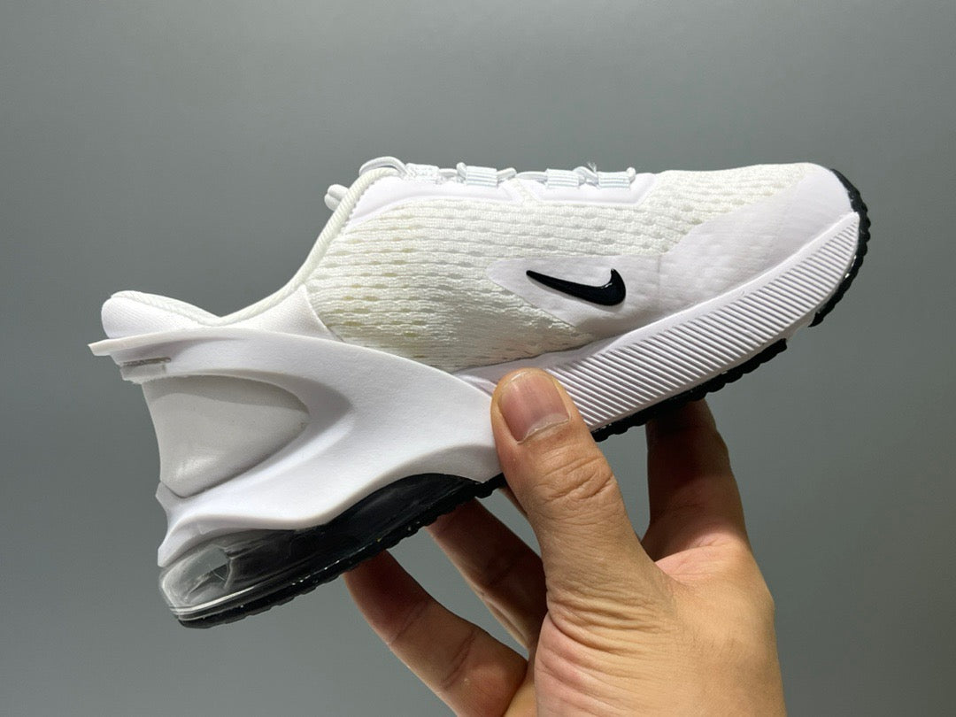 Nike 270 third generation elastic band air cushion children's shoes" white"