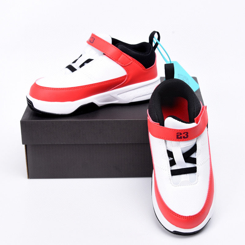Jordan 3 blue sneakers 607" white, red"