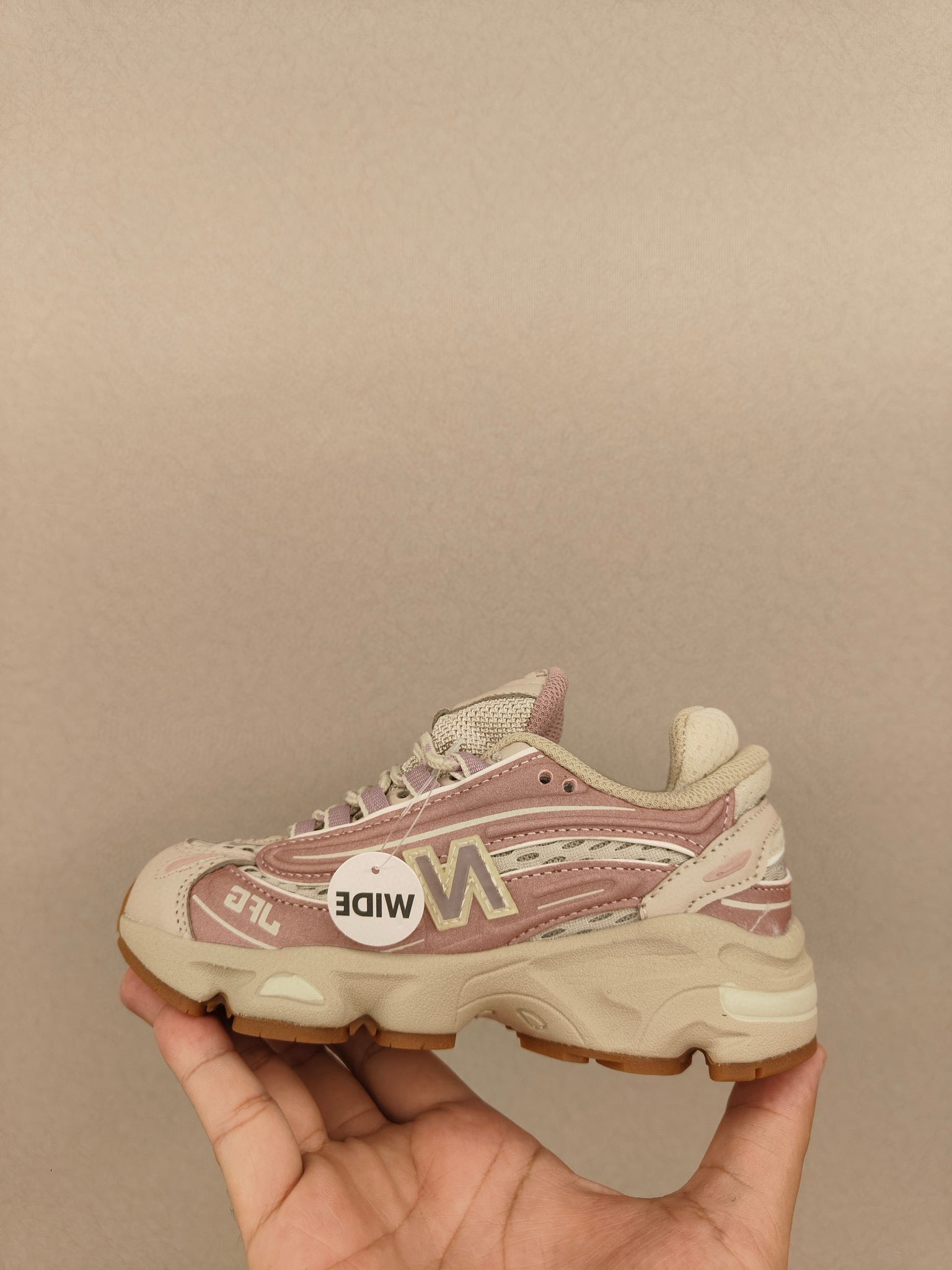 NB1000 lace-up children's shoes" pink"