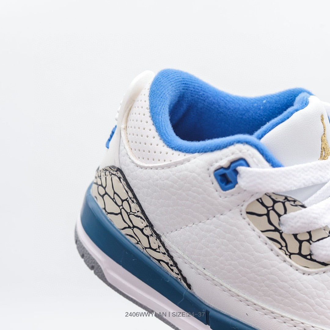 Joe 3 children's shoes" white, blue"