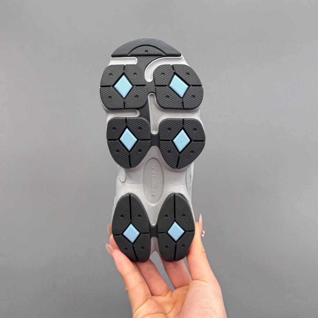 New Balance 9060 series retro versatile dad style elephant" blue"