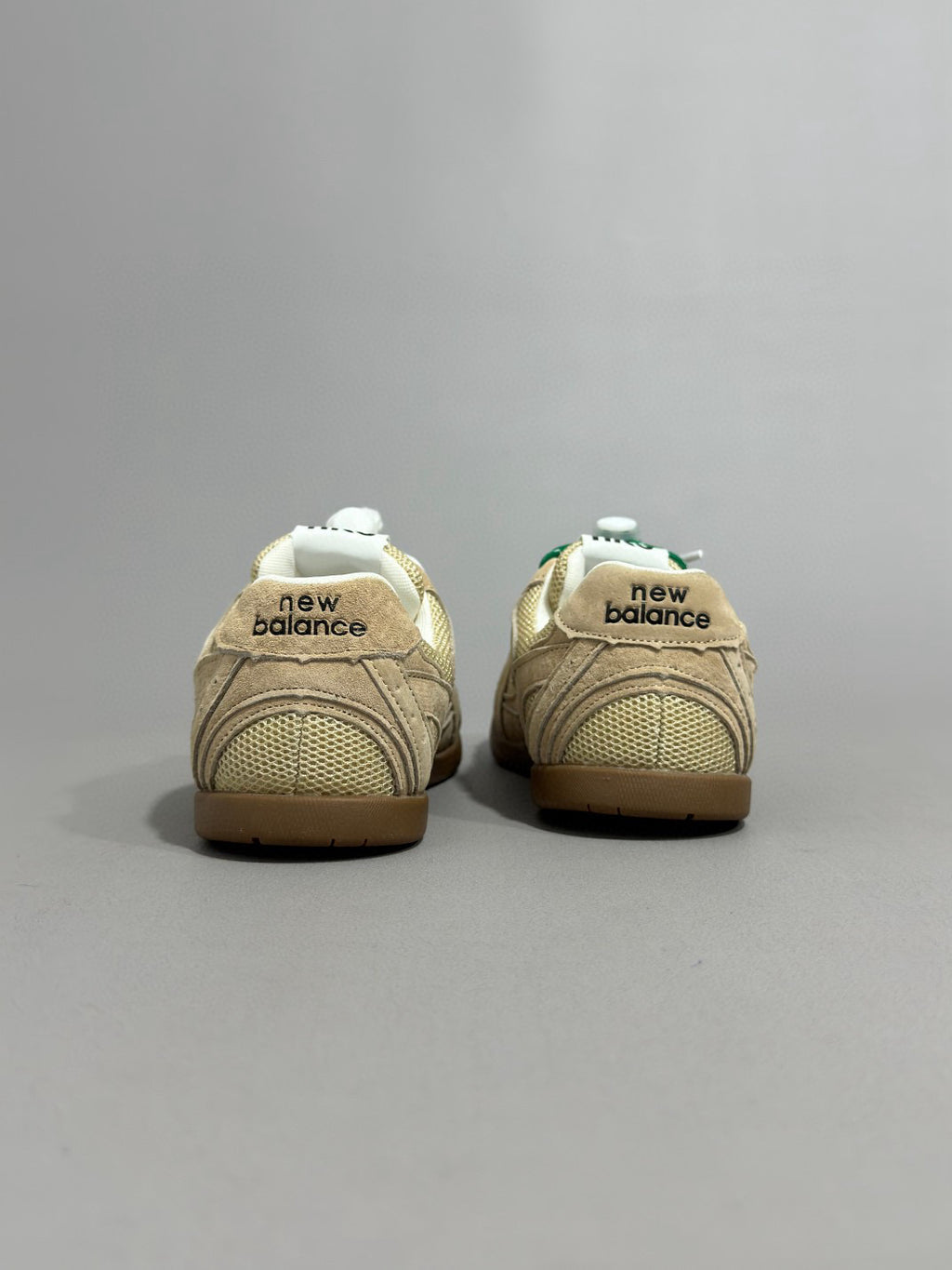 NB530 Miu miu lace-up" light brown"