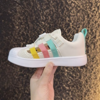 adidas shell toe sandals" white"