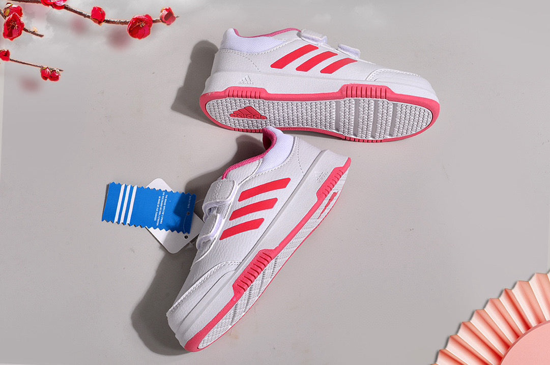 Adidas Velcro Sneakers" white, pink"