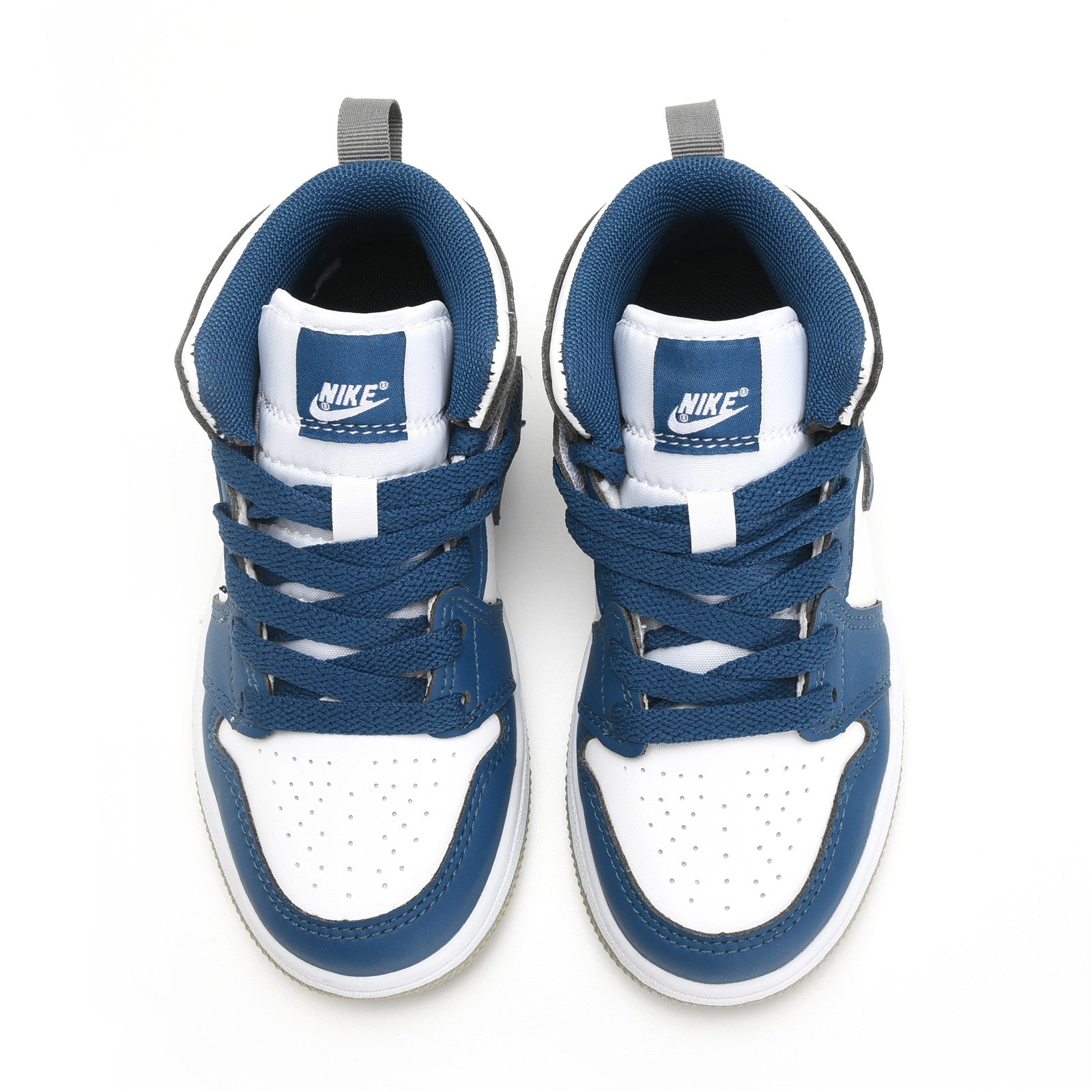 AJ-112" white, blue, gray"
