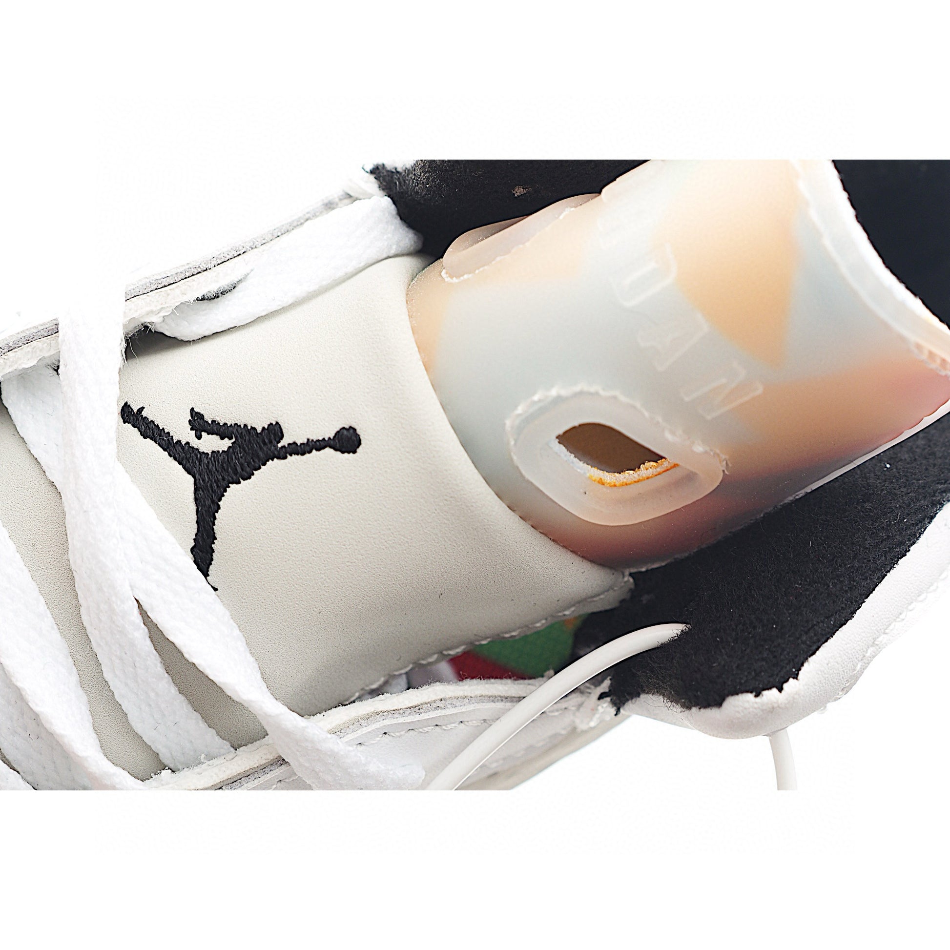 Joe 6 Air Cushion Basketball Shoes for Kids" white, red"