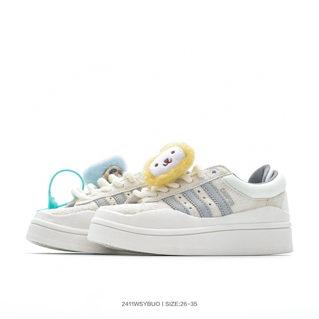 Bad Bunny x Adidas Originals Forum Low Bad Bunny" white, gray"