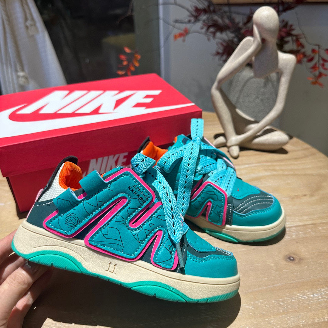 Nike overseas limited edition joint Velcro " Turquoise"