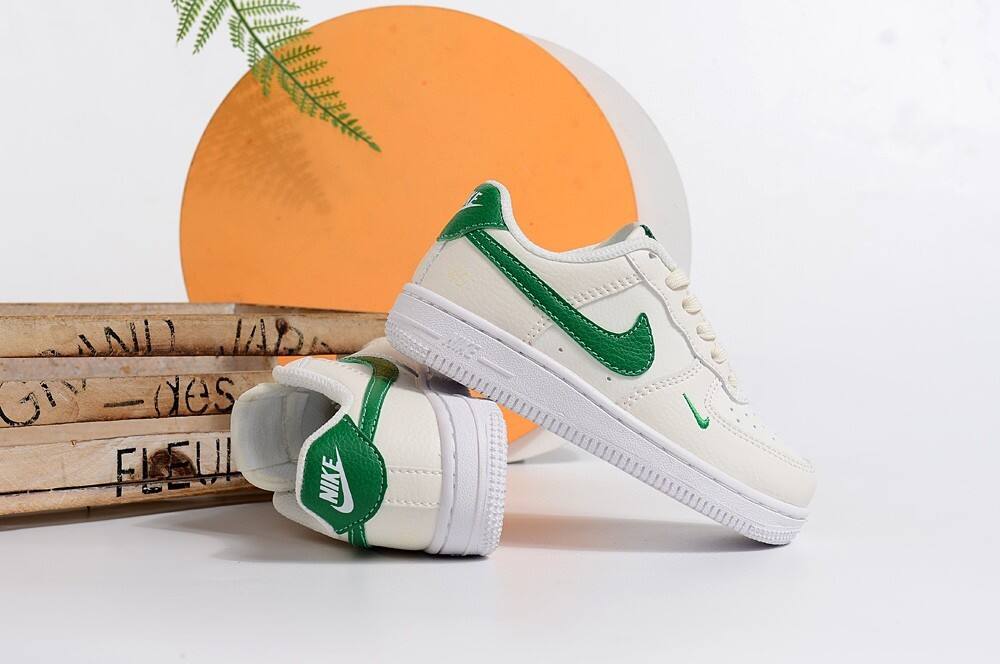 Air Force low-top lace-up sneakers" white"