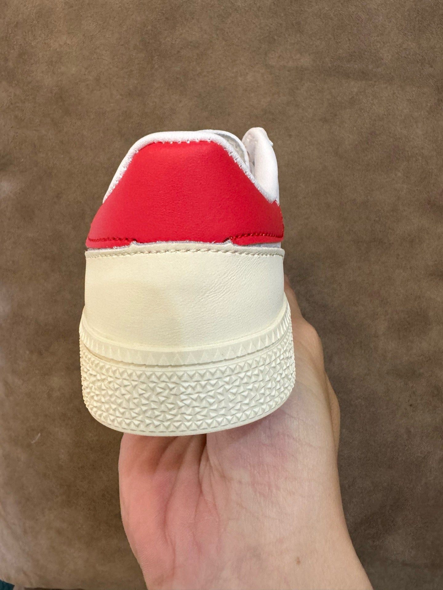 Adidas training 3 generation pig leather children's shoes" white"