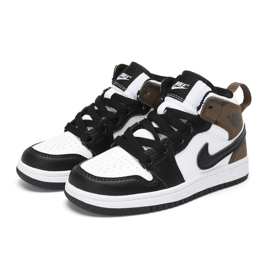 AJ-112" white, black, brown"