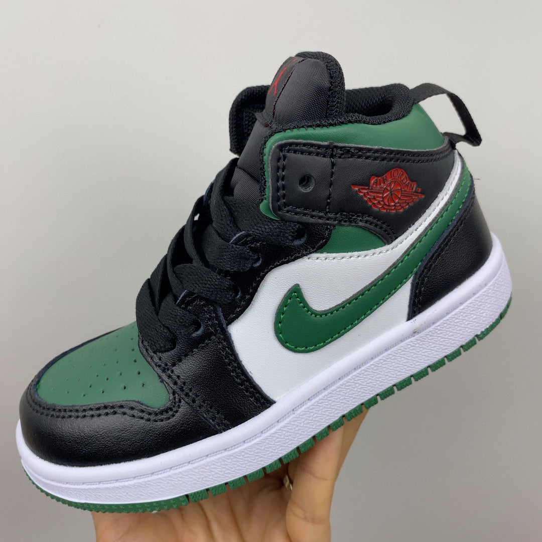 Joe 1 new color children's shoes" white, green, black"