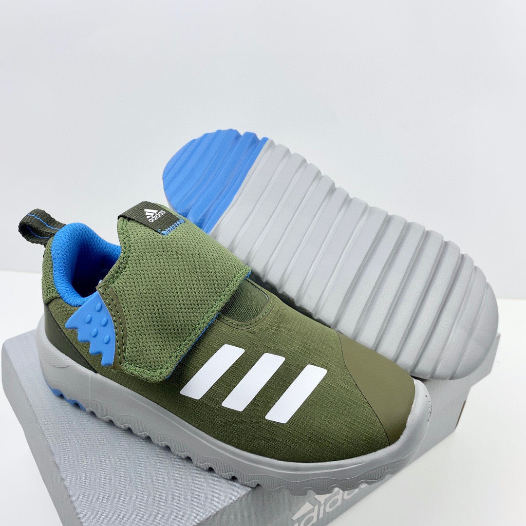 Adidas big wing children's shoes" olive green"