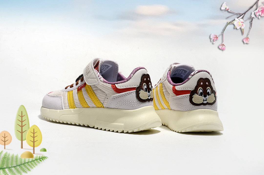 Adidas single buckle elastic band" white"
