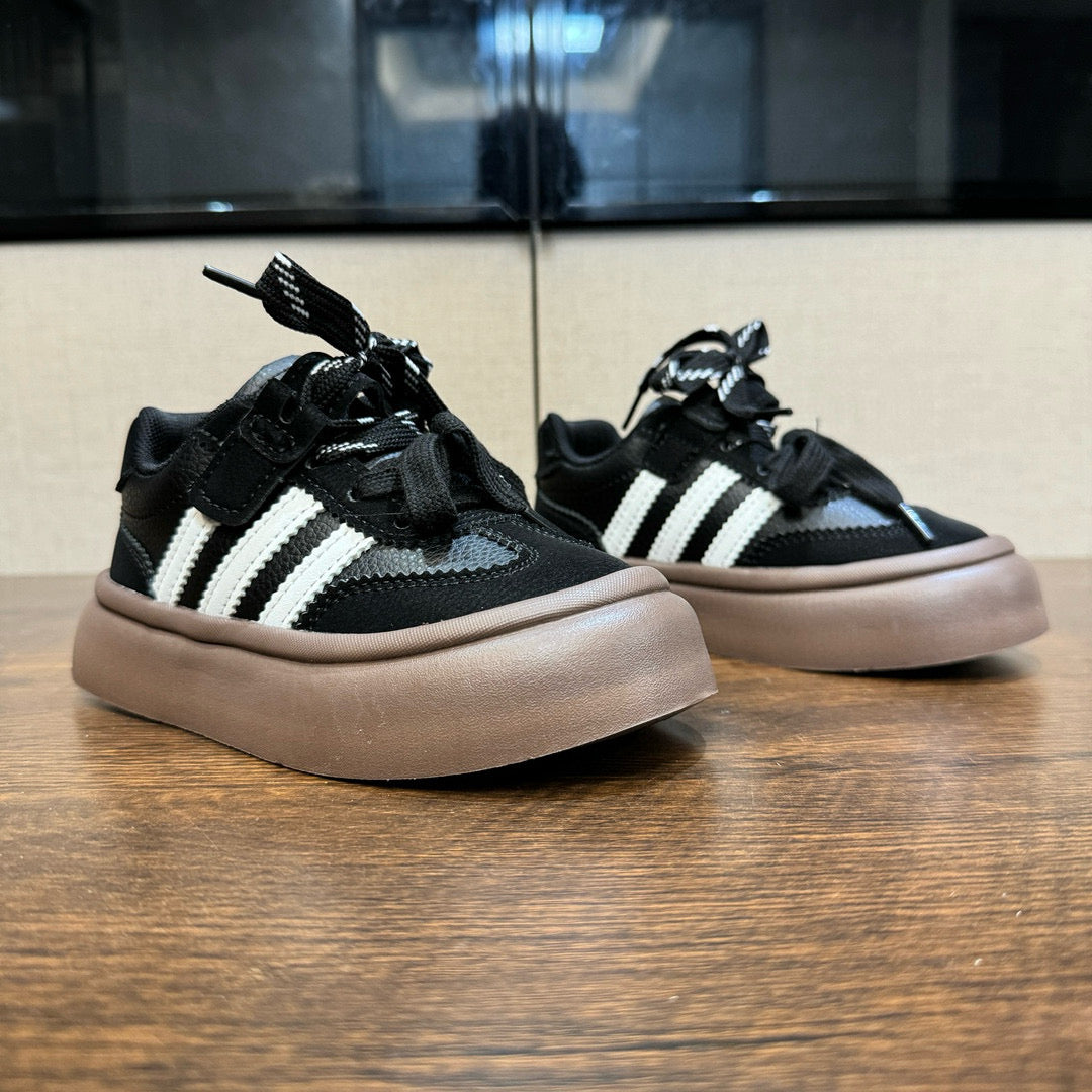 Adidas training invisible Velcro sneakers" black"