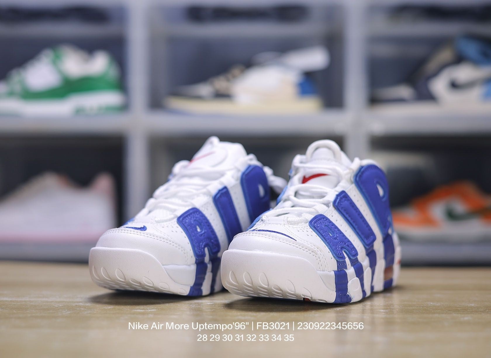Nike Pippen Air Cushion" white, blue"