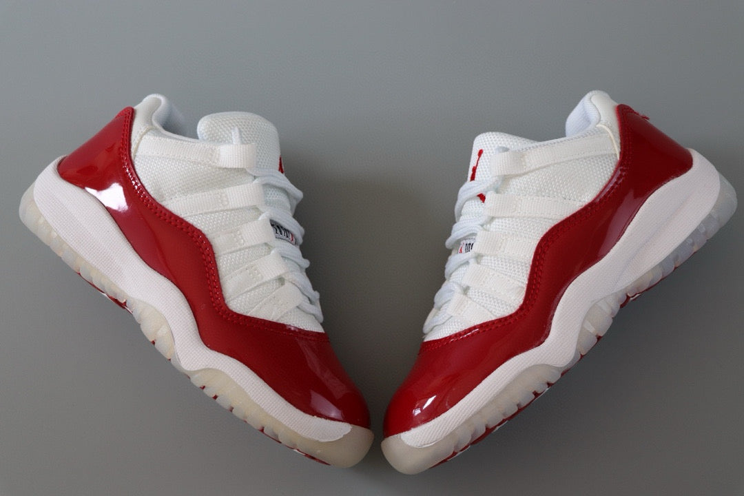 Joe 11 low-top children's shoes" red, white"