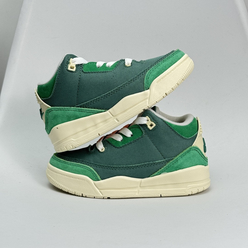 Jordan 3 children's shoes" green"