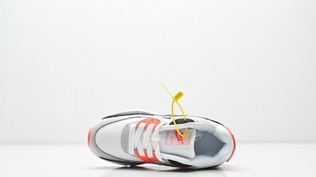 Cushion Children's Shoes " White, & orange"