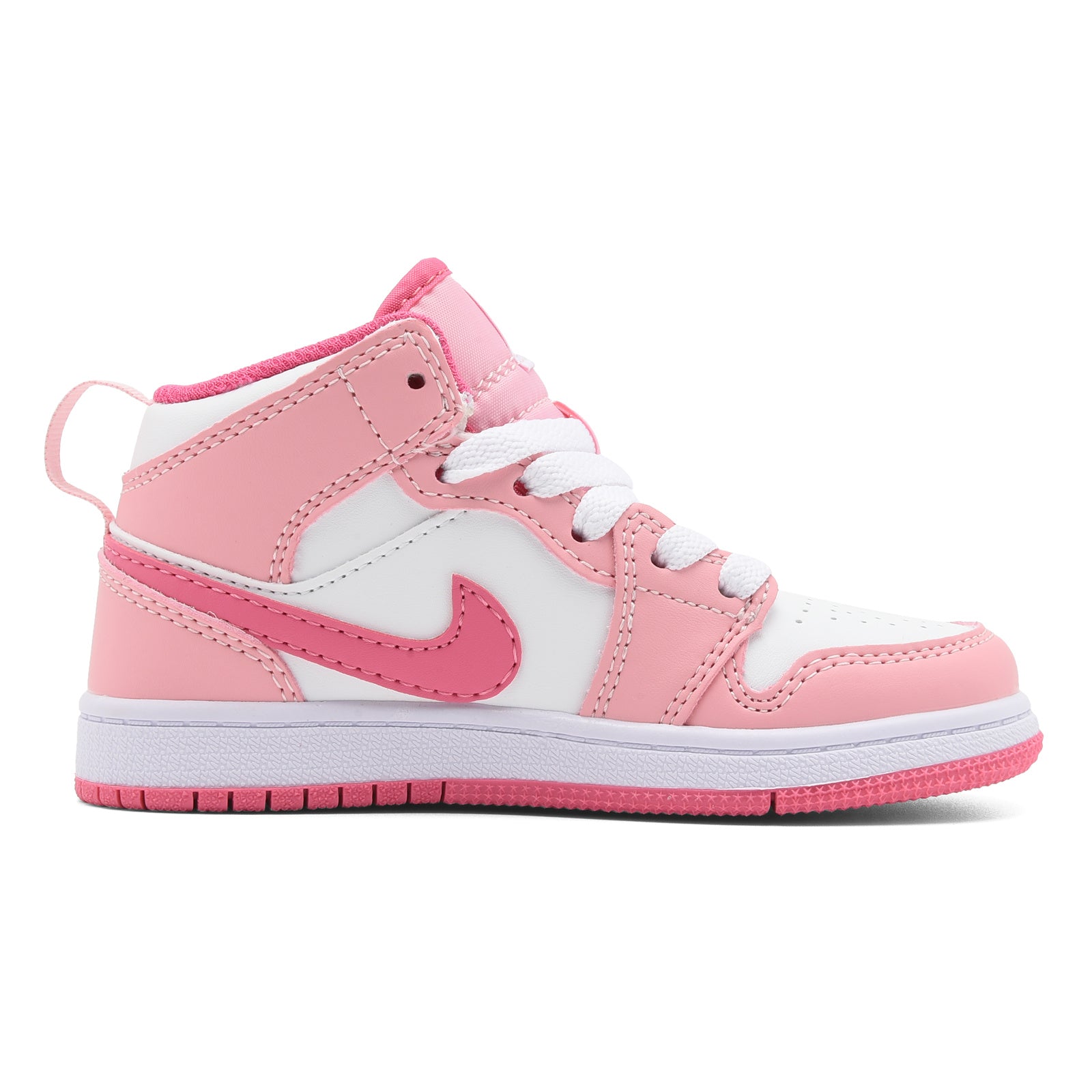 AJ-127" white, pink"