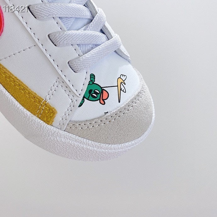 NK Trailblazer Graffiti Low-top" white, red"