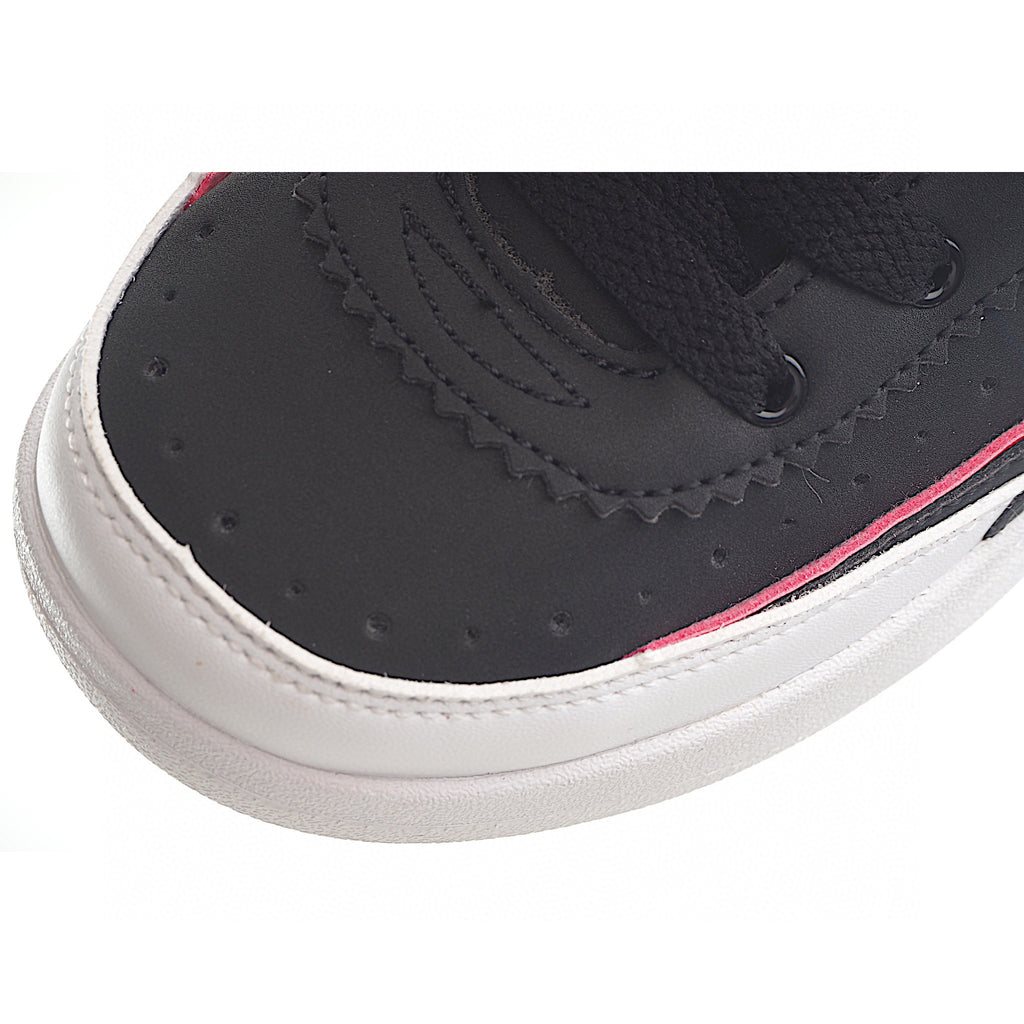 Jordan 2 retro running shoes for kids " white, black"