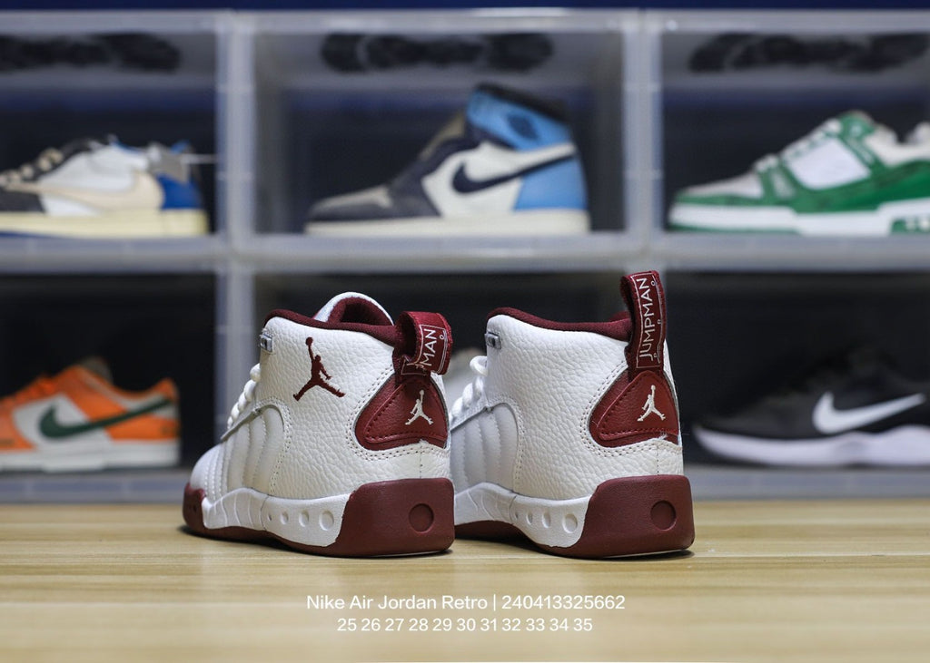 Jordan trendy children's shoes" white, brown"