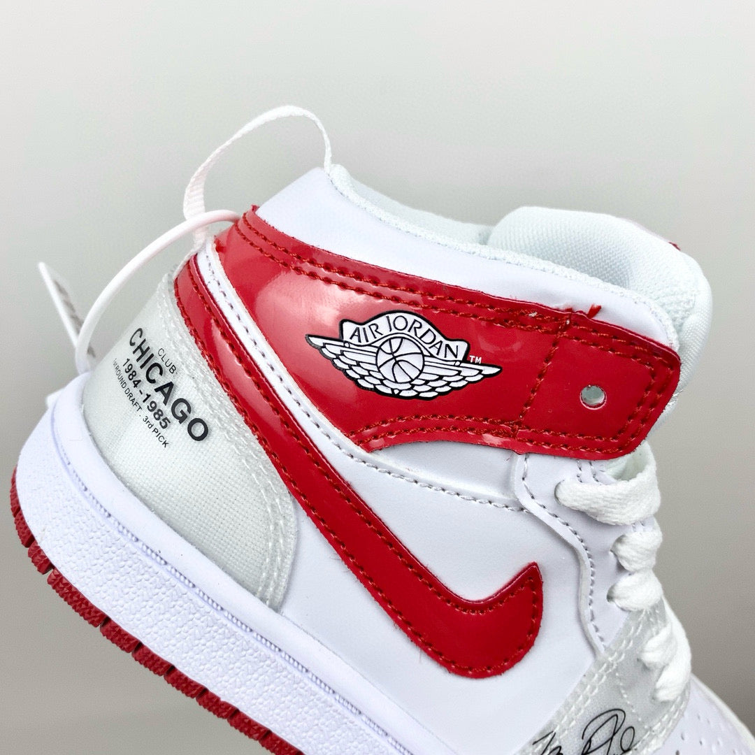 Joe 1 new color children's shoes" white, red"