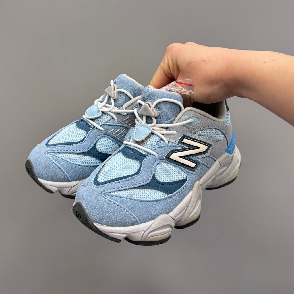 New Balance 9060 series retro versatile dad style elephant" blue"