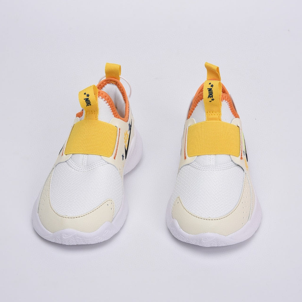 Nike slip-on running shoes" off white, Yellow ,& orange"