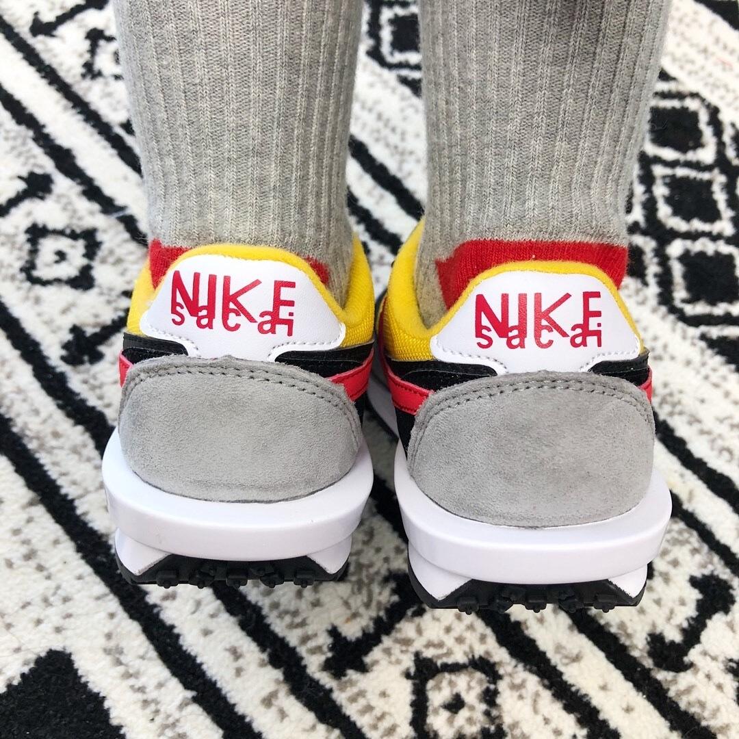 Nike Waffle Casual Jogging Shoes Deconstructed Double Hook