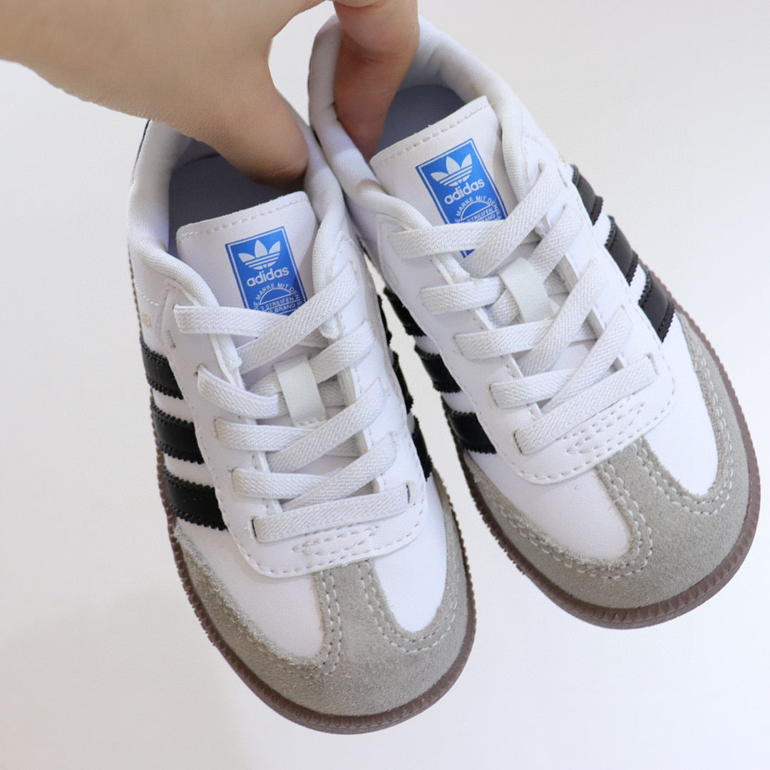 Adidas children's training shoes" white"