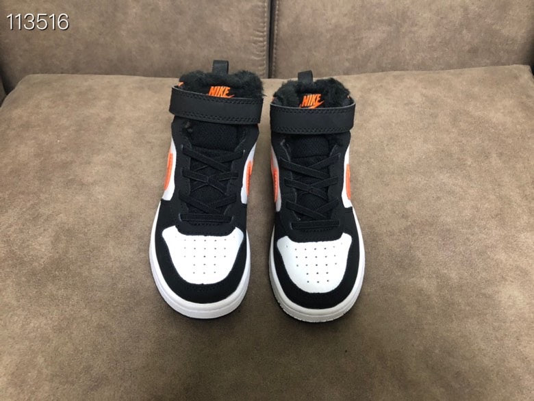 NIKE COURT Borough Mid2 JUN Air Force Workwear" white, black, orange"