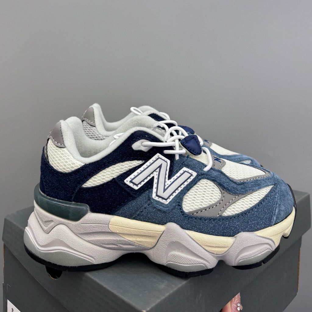 New Balance 9060 series retro versatile dad style elephant" blue"