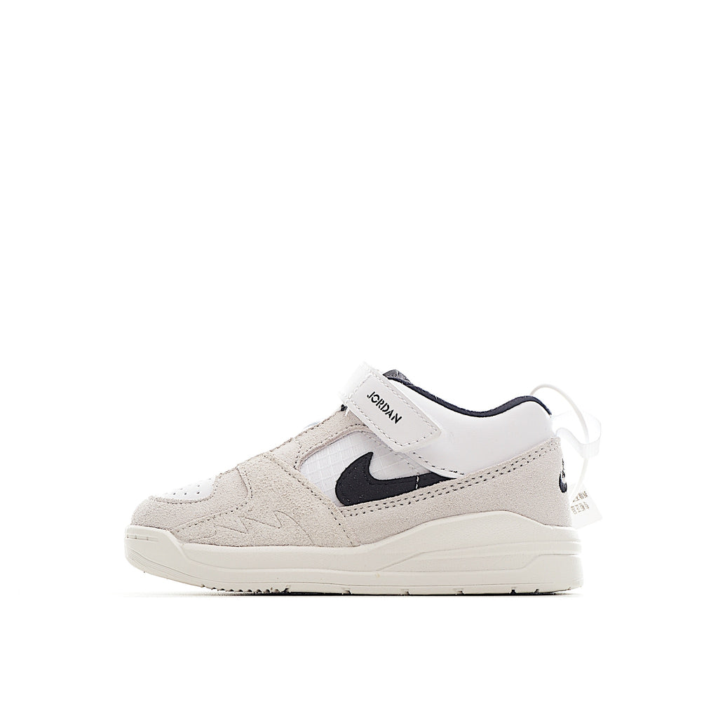 NK Jordan 90 children's casual shoes" light gray, black"