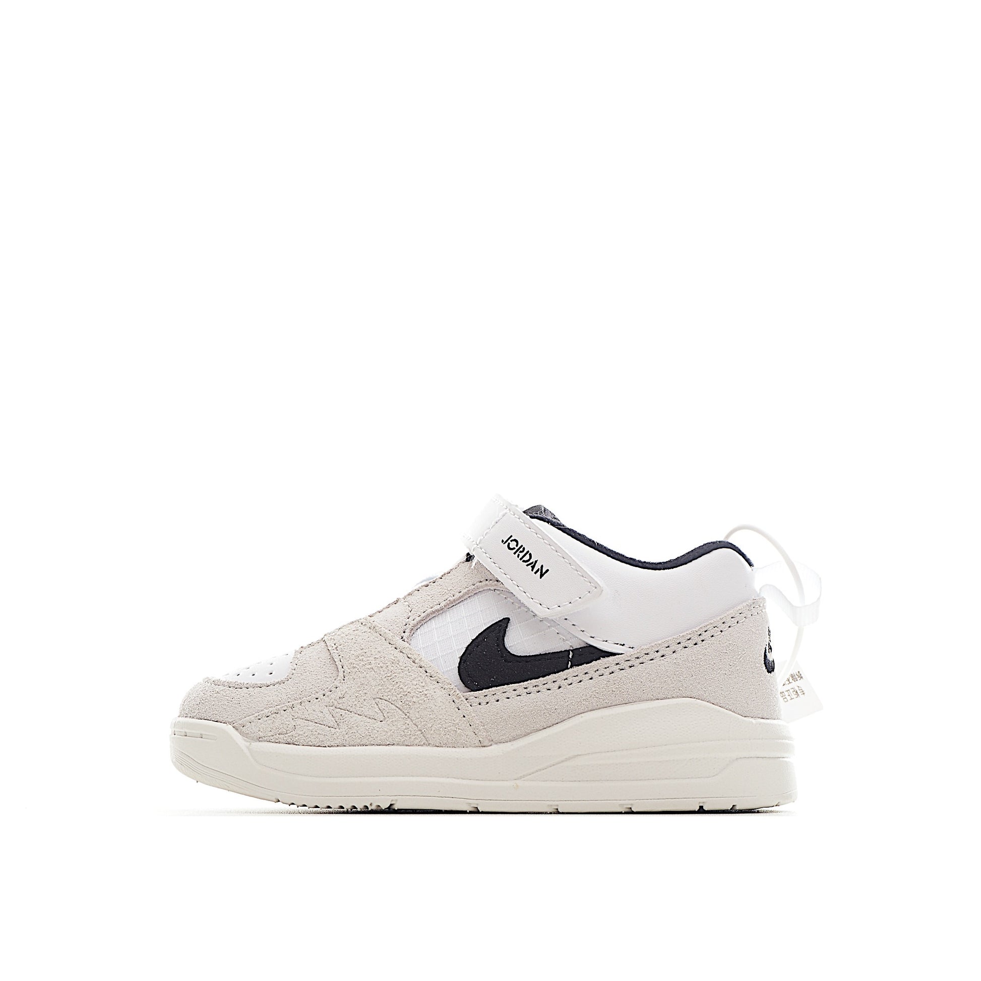 NK Jordan 90 children's casual shoes" light gray, black"